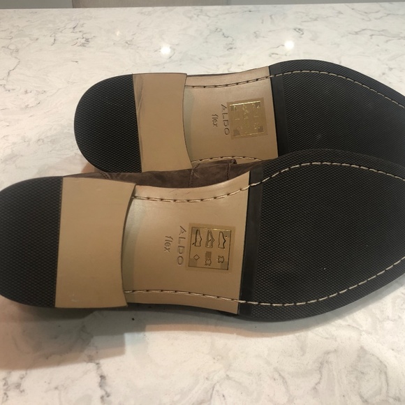 Brand New Men's Suede Aldo Loafer - Picture 4 of 4